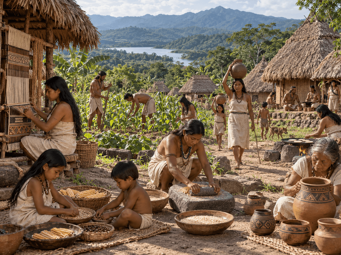 Recreation of Indigenous peoples in Honduras
